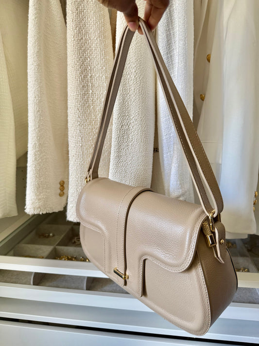 SAC A MAIN EN CUIR 2 lanières